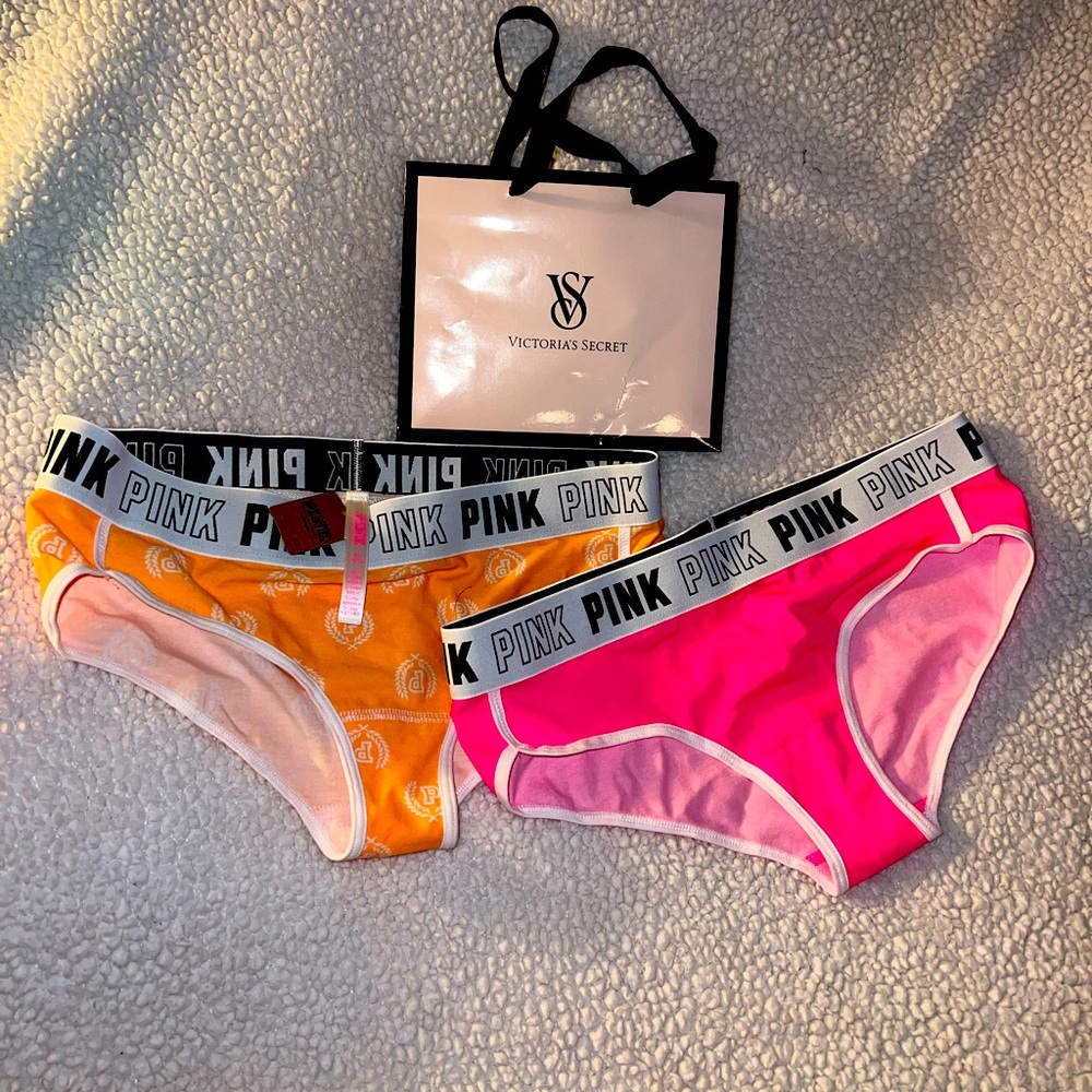 VS Pink Panty both Medium